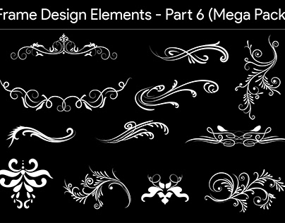 Frame and Shape Classic Design Elements