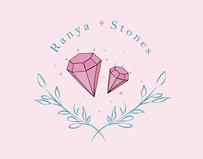 Logo design for ranya stones page