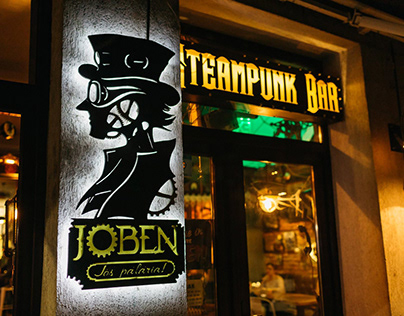 JOBEN Steampunk Bar Branding