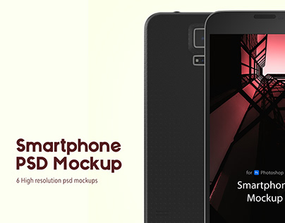 Smartphone PSD Mockup