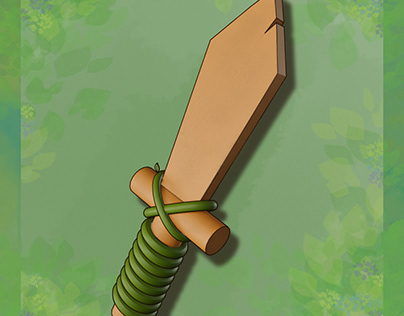 Stylized Wooden Sword