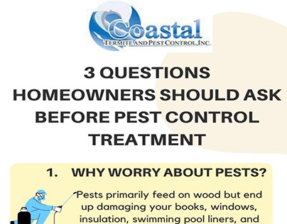 3 Questions Homeowners Should Ask Before Pest Control