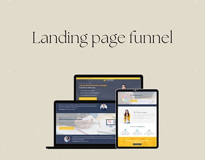 landing page funnel for Anna Trenton