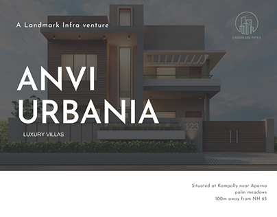 Private villas design/Brochure design