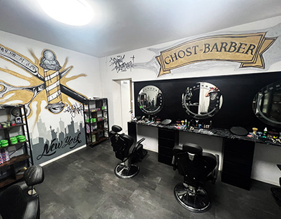 Mural Barber Shop x Eazy One