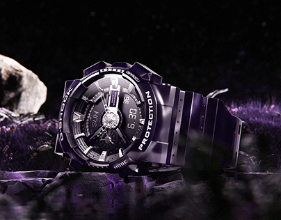 G-Shock exploration - Cosmic Purple