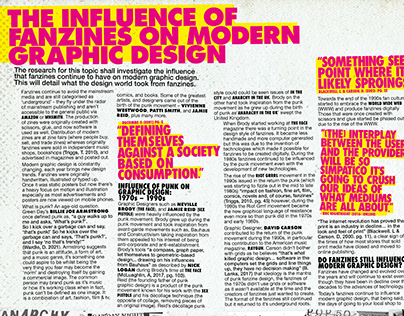 Fanzines & Graphic Design