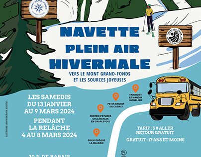 Navette Hivernal/ Festival-MRC-CHARLEVOIX