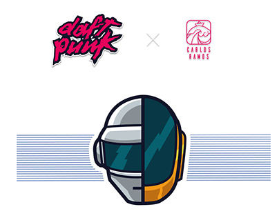 Daft Punk Fan Art Design
