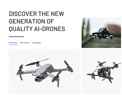 Landing Page | Drone