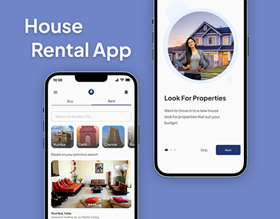 House Renting App (UI Style Guide)