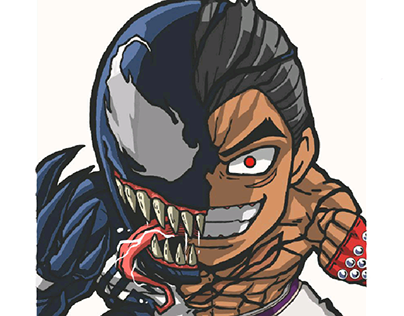 Venom X Kazuya Mishima