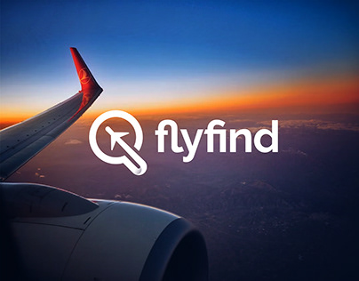 Flyfind Logo & Brand Style Guide Design