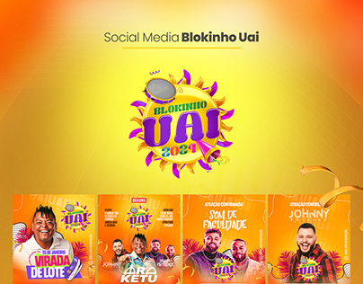 Social Media Carnaval - Blokinho Uai