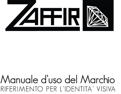 Zaffiro logo and brand manual