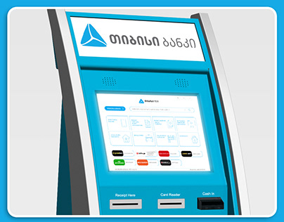 TBC Payment kiosk app concept