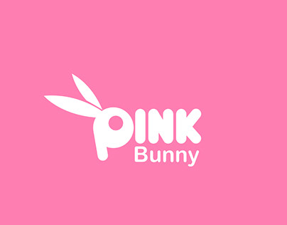 Pink Bunny Logo