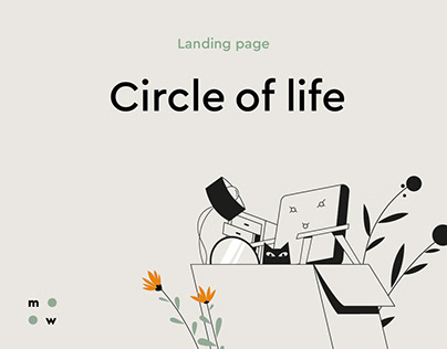 Circle of life / landing page