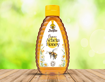 Acacia Honey Label