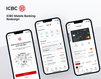 Project thumbnail - ICBC Mobile Banking Redesign - UX/UI Case Study