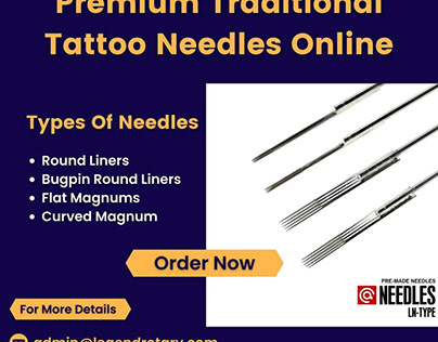 Order Premium Traditional Tattoo Needles Online