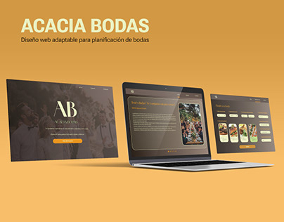 Project thumbnail - Acacia Bodas Web Responsive Design