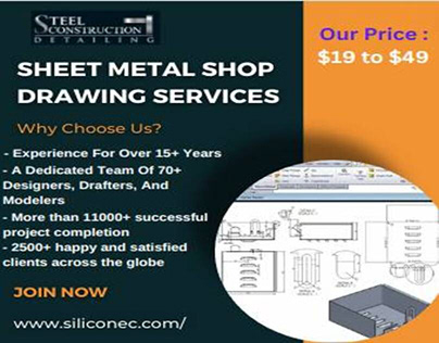 Sheet MEtal Shop Drawing Services