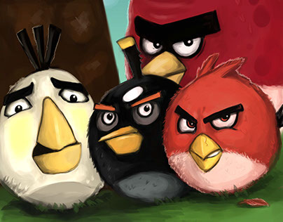 Angry Birds Illustrations