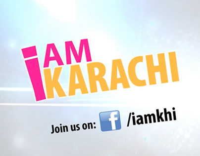 Animated Telop for I am Karachi (NGO)