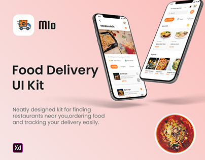 Mlo - Food Delivery UI Kit