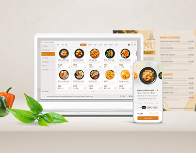 Restaurant Management UI/UX Concept