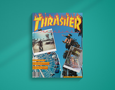 Thrasher Magazine Mockup