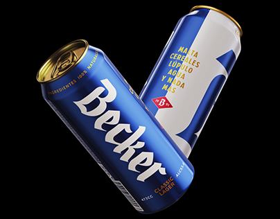 Becker beer | Full packaging redesign