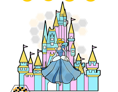 Cinderella Castle SVG