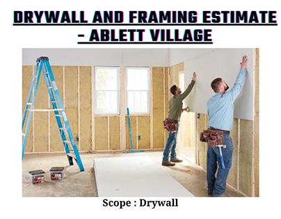 Drywall Estimate for Multiple Buildings