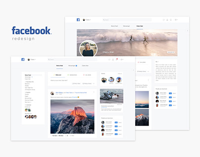 Facebook redesign