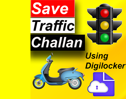 Save Traffic Challan using Digilocker app