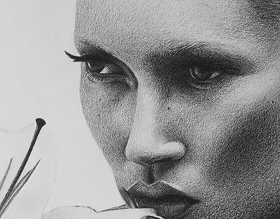 Kate Moss Drawing