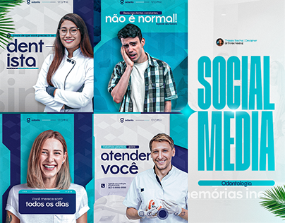 Social Media - Odontologia/Dentista & Dentistry