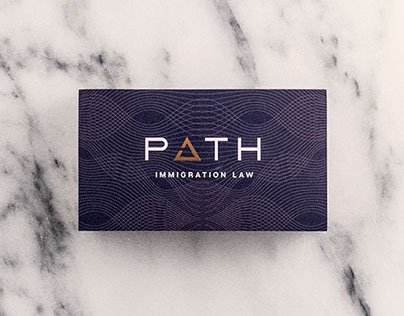 Path Law Logo and Brand Identity