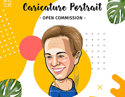 Caricature Portrait Illustration | Open Commission!