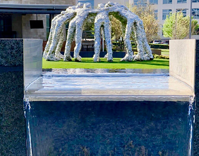Dallas Cowboys - The Star in Frisco Water Feature