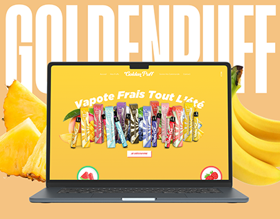 Golden Puff | Branding & Website