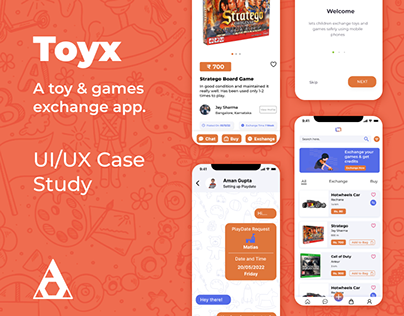 Toyx - A Toy Exchange App