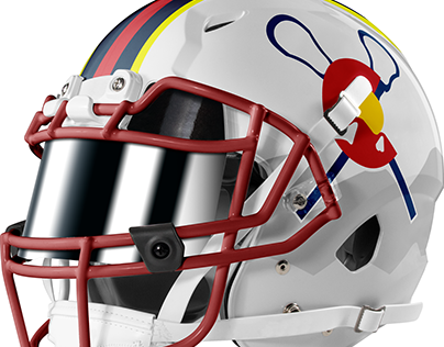 Denver Elite Football Helmets