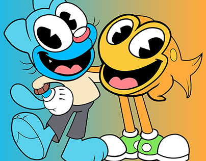 GUMBALL, DARWIN Style CUPHEAD