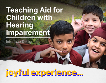 Teaching Aid for Children with Hearing Impairment