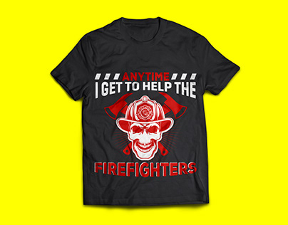 Firefighter T-shirt design