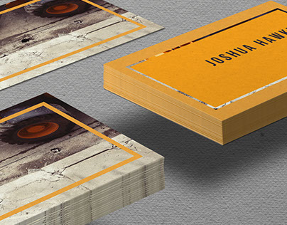 Construction business cards