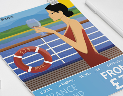 P&O Ferries Poster Project